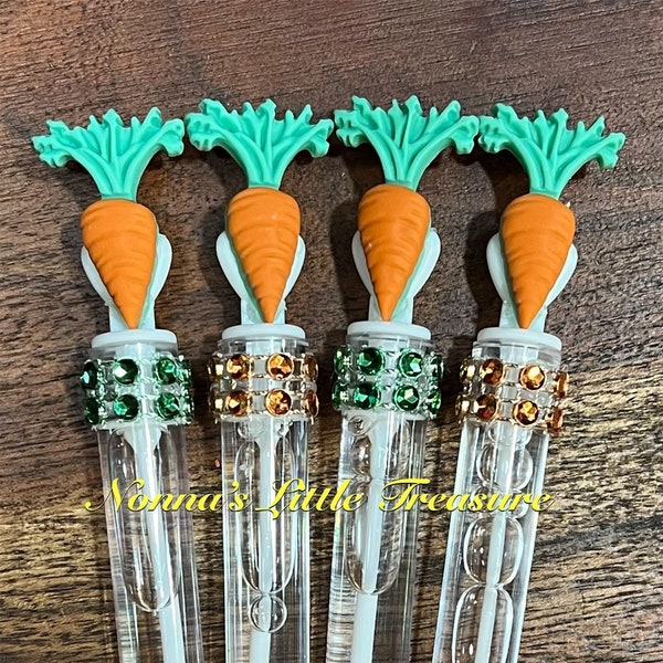 Carrot Bubble Wands Etsy