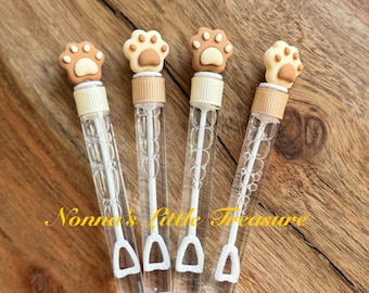 Dog Party Bubble Favor Wands,Paw Print Bubble Favors,Paw Party Favor,Puppy Pawty Birthday Party,Let’s Pawty Party,Bubble Favors,Puppy Pawty