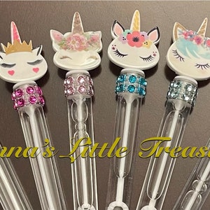 12 Unicorn Bubble Wands,Unicorn Birthday,First Birthday,Bubble Favor,Unicorn Party Bubble Favors,Unicorn Party Favor,Unicorn Party Theme