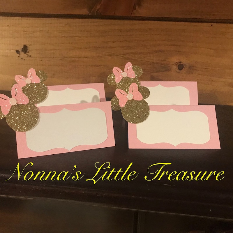 Minnie Food Labels - Etsy
