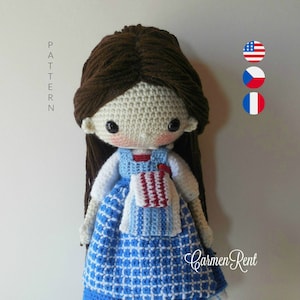 Schema per bambola all&#39;uncinetto Amigurumi PDF