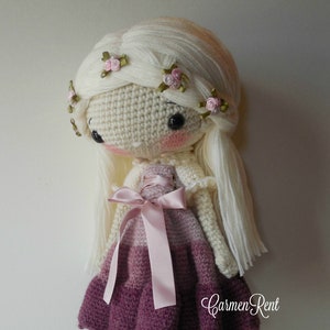 Victoria Amigurumi Doll Crochet Pattern PDF image 4