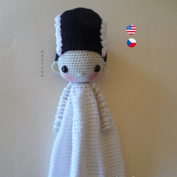 Frankenstein's Bride - Amigurumi Doll Crochet Pattern
