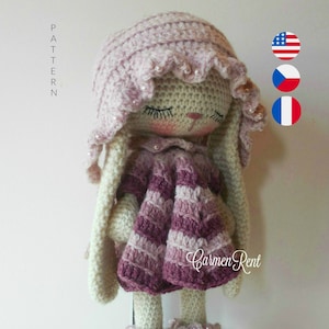 Pepa Bunny - Amigurumi Doll Crochet Pattern PDF