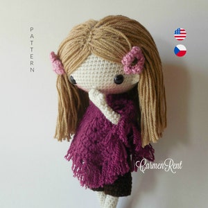 Lydia - Patrón de Ganchillo Muñeca Amigurumi PDF