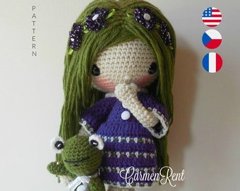 November - Amigurumi Doll Crochet Pattern