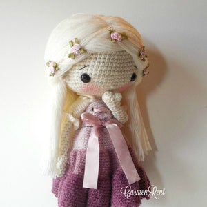 Victoria Amigurumi Doll Crochet Pattern PDF image 2