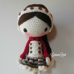 Olivia Amigurumi Doll Crochet Pattern PDF image 9