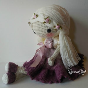 Victoria Amigurumi Doll Crochet Pattern PDF image 3