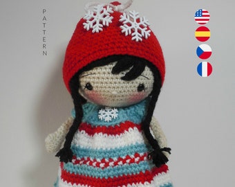 Pattern-(CLOTHES ONLY) for Sofia Doll.Amigurumi Pattern.