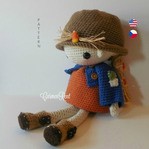 Pumpkin Jones - Amigurumi pop haakpatroon PDF