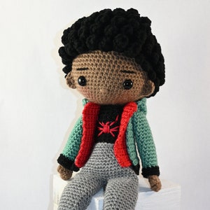 Miles- Amigurumi Doll Crochet Pattern PDF.
