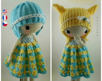 Nami- Amigurumi Doll Crochet Pattern PDF