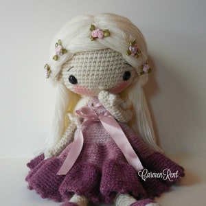 Victoria Amigurumi Doll Crochet Pattern PDF image 6