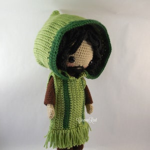 Amigurumi Doll Crochet Pattern PDF. Removable Clothes. image 6