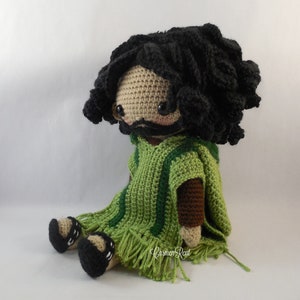 Amigurumi Doll Crochet Pattern PDF. Removable Clothes. image 9