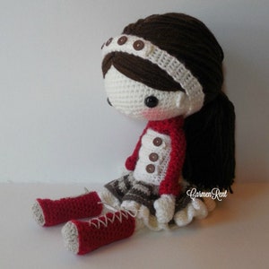 Olivia Amigurumi Doll Crochet Pattern PDF image 4