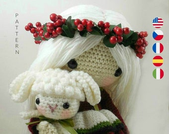 December - Amigurumi Doll Crochet Pattern