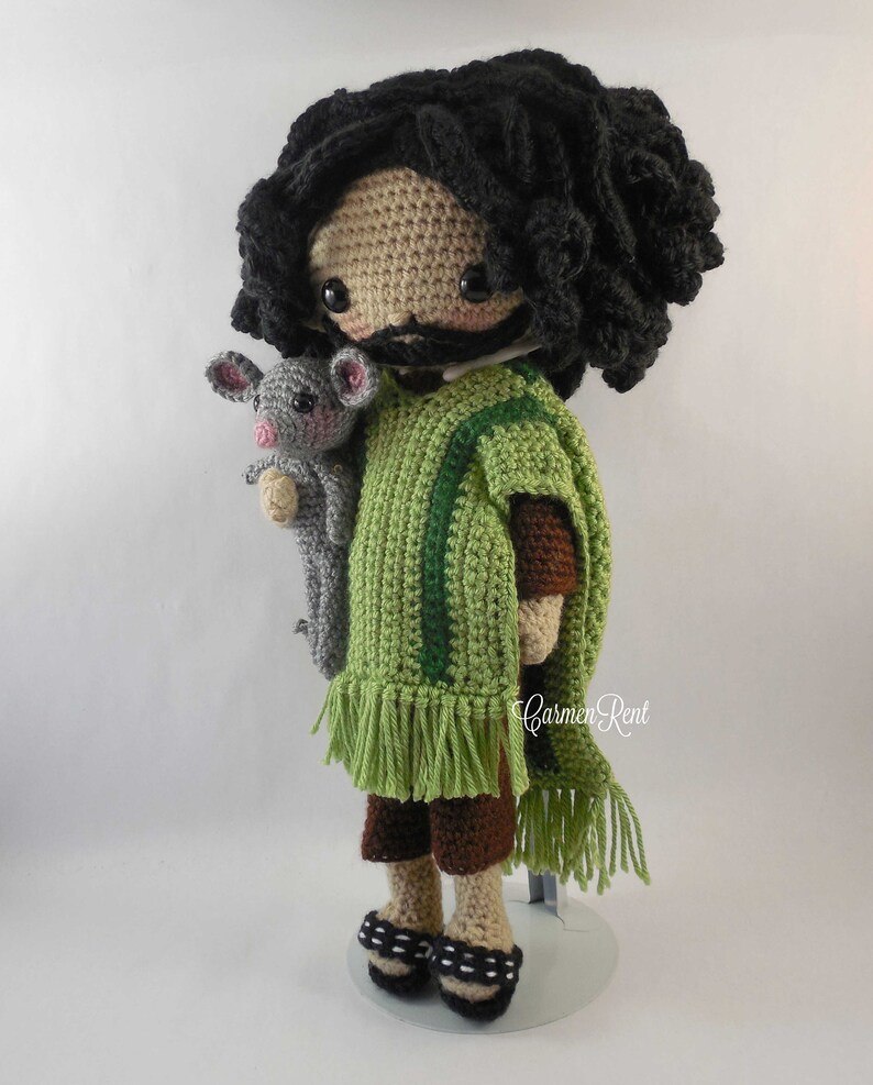 Amigurumi Doll Crochet Pattern PDF. Removable Clothes. image 7