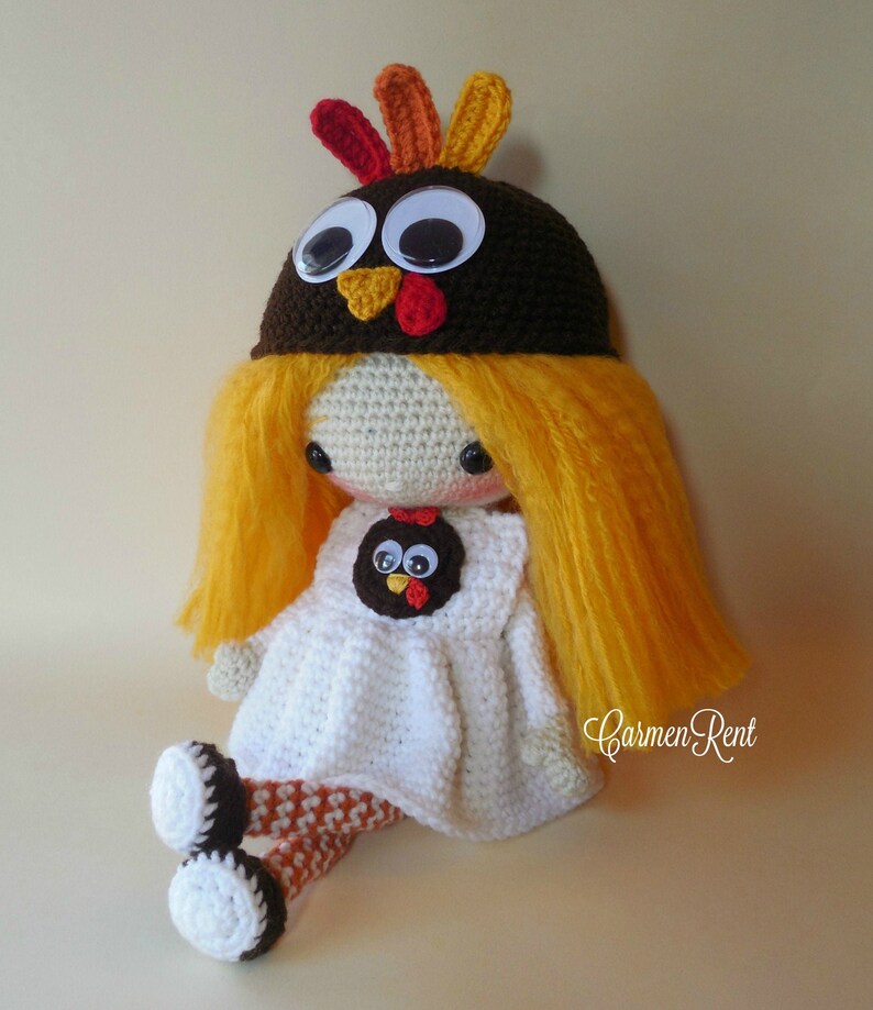 Amigurumi Doll Crochet Pattern Teresa