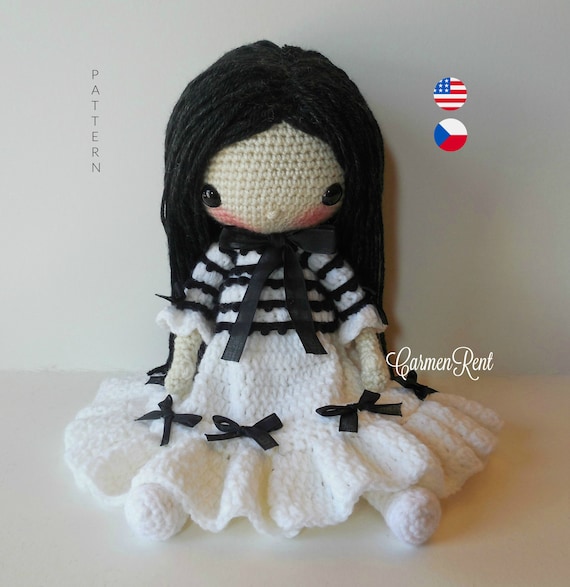 Lana Patrón de ganchillo muñeca Amigurumi -  España