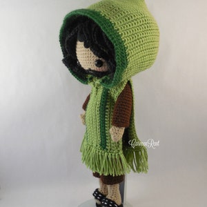 Amigurumi Doll Crochet Pattern PDF. Removable Clothes. image 5