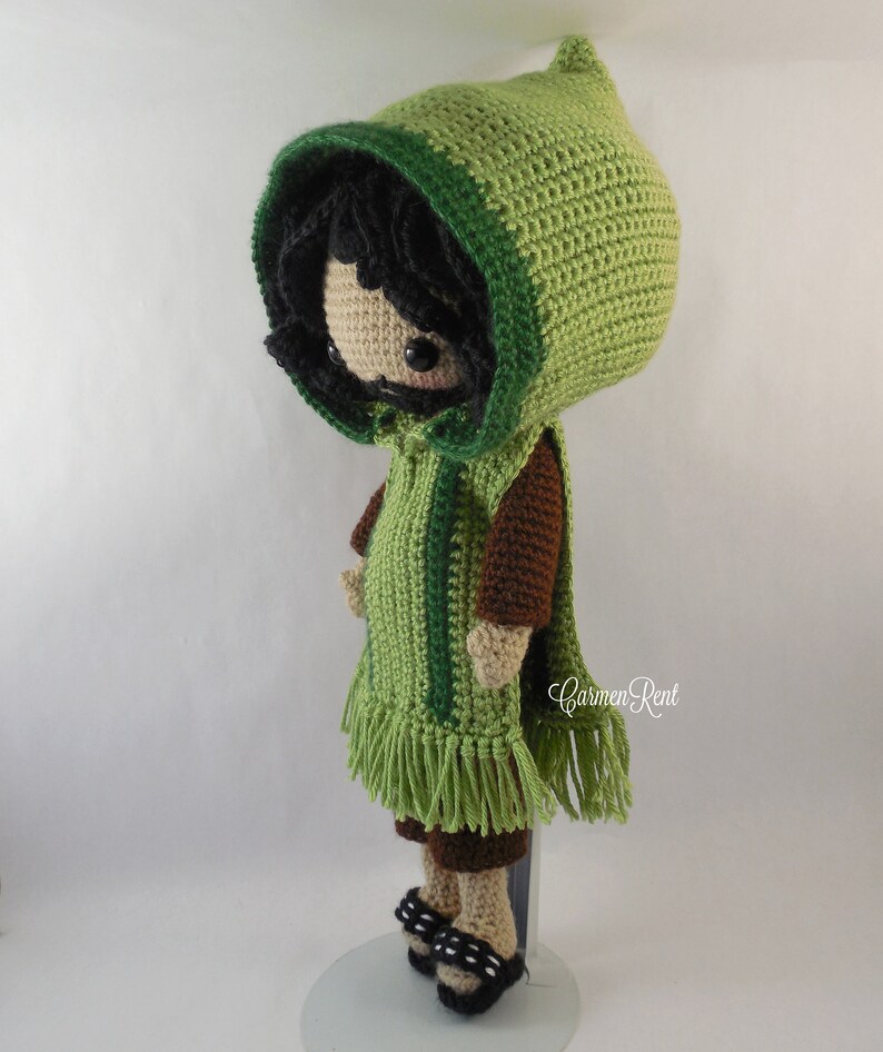 Amigurumi Doll Crochet Pattern PDF. Removable Clothes. image 5