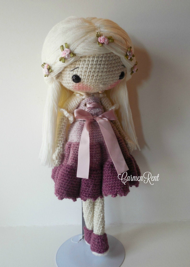 Victoria Amigurumi Doll Crochet Pattern PDF image 7