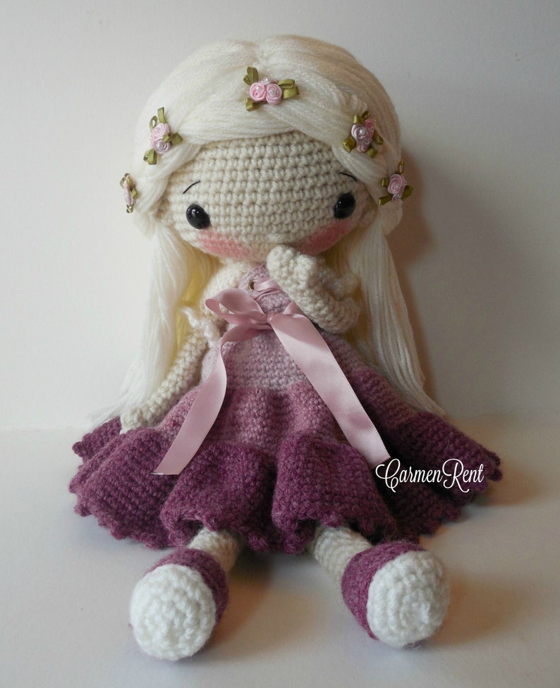 Victoria Amigurumi Doll Crochet Pattern PDF image 6