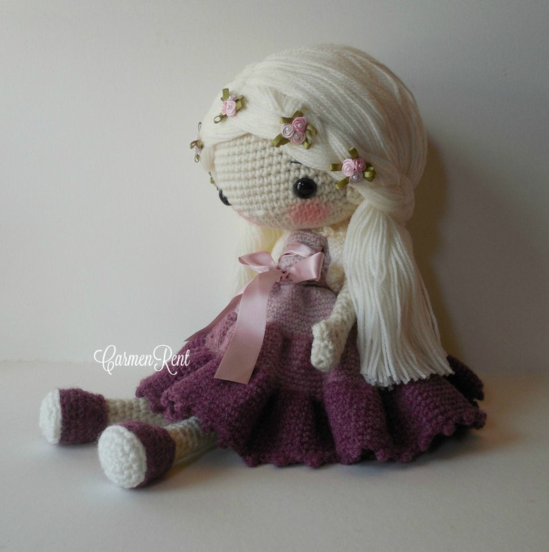 Victoria Amigurumi Doll Crochet Pattern PDF image 8