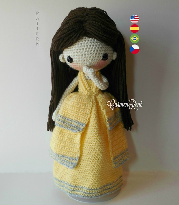 crochet belle doll
