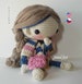 Paulina - Amigurumi Doll Crochet Pattern PDF 