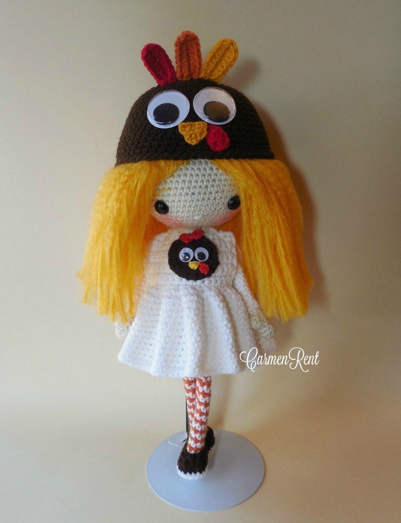 Amigurumi Doll Crochet Pattern Teresa