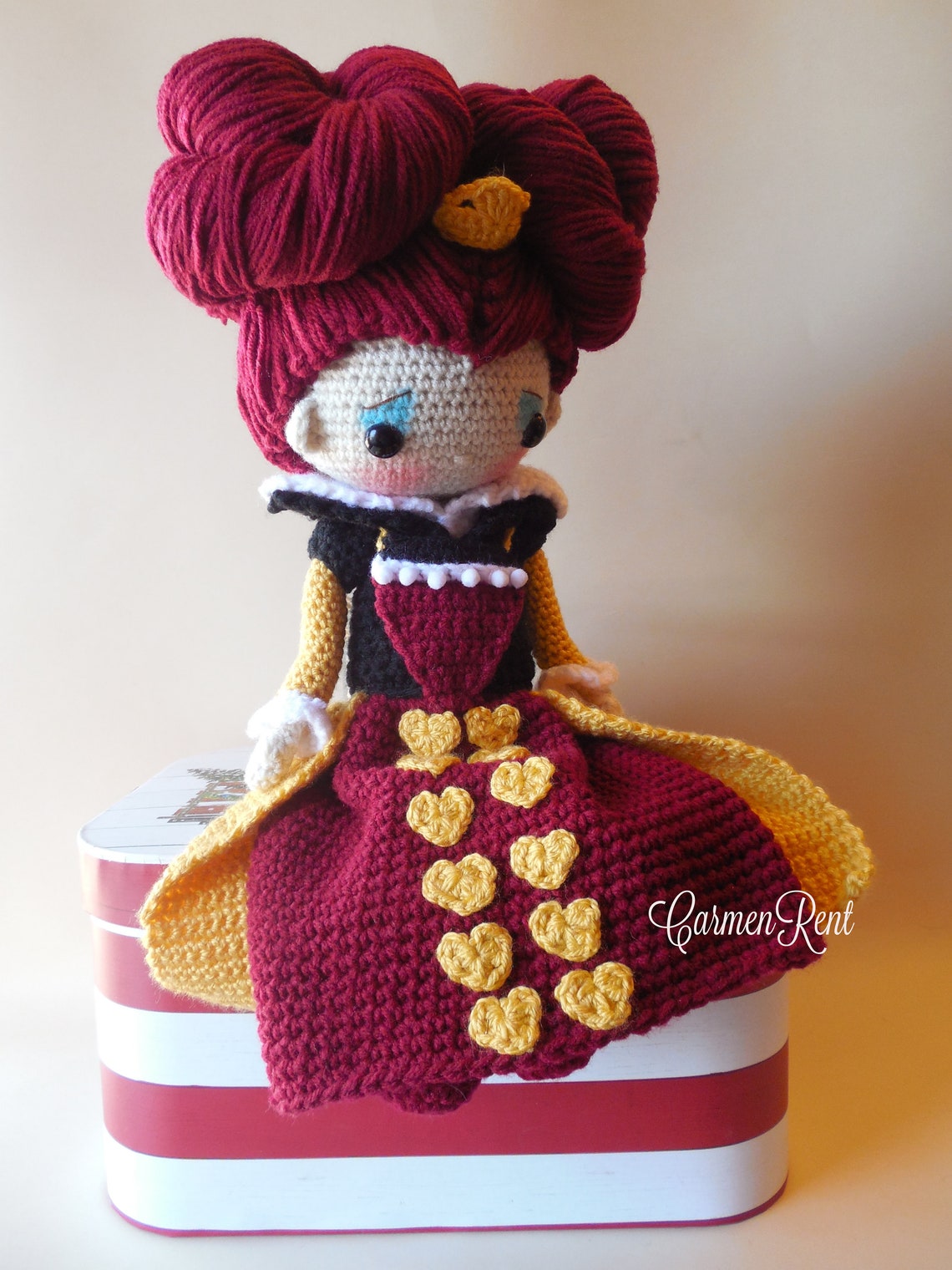 The Queen Amigurumi Doll Crochet Pattern PDF. Etsy