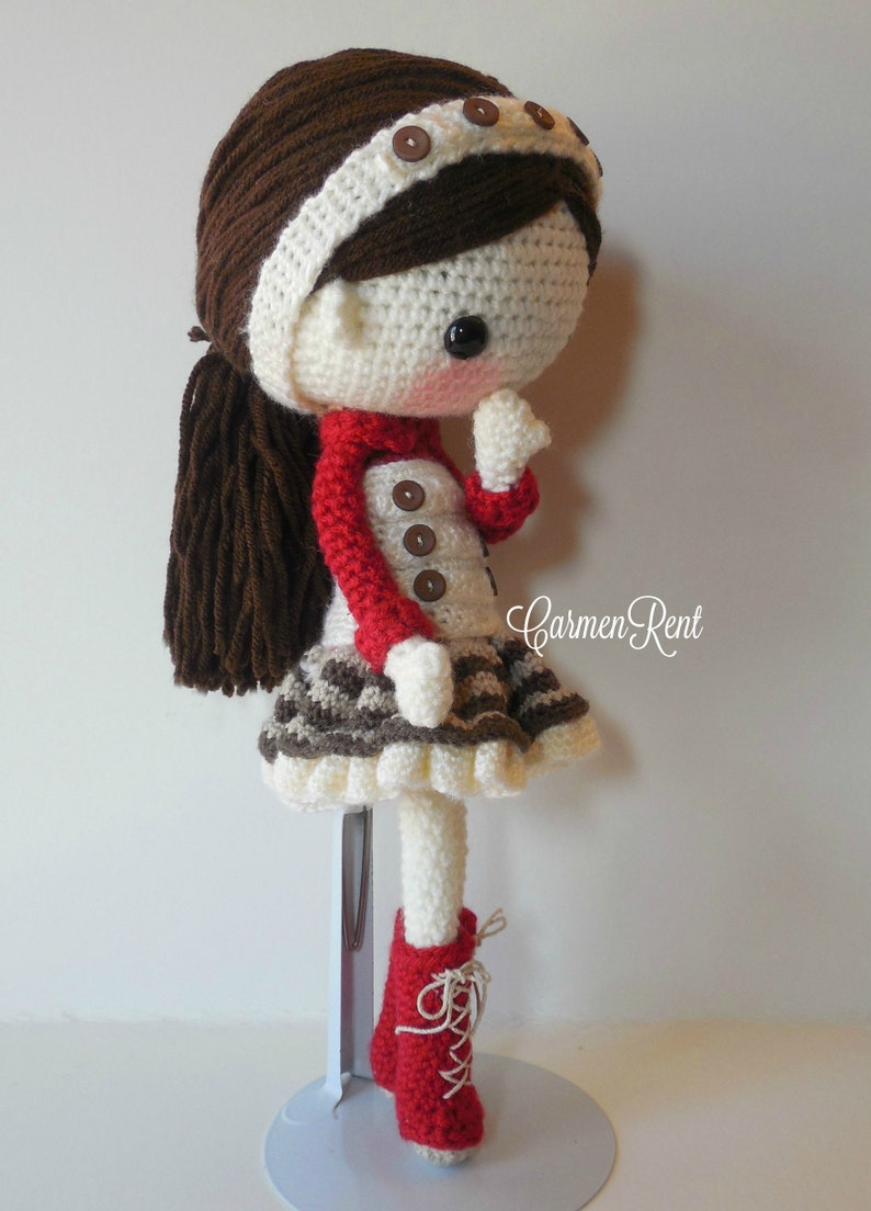 Olivia Amigurumi Doll Crochet Pattern PDF image 8