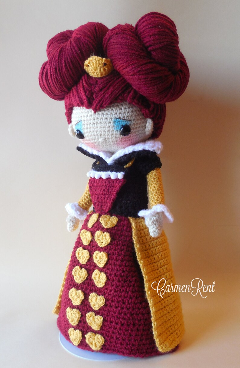 The Queen Amigurumi Doll Crochet Pattern PDF. Etsy España