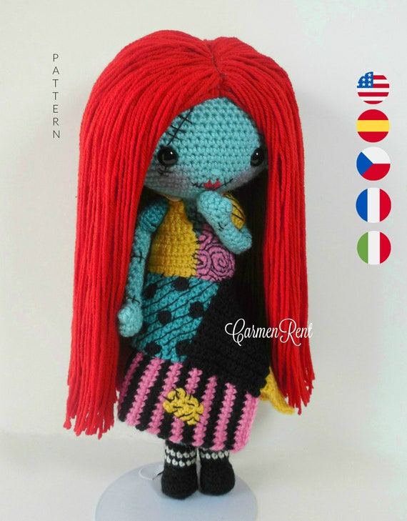 Sally Amigurumi Doll Crochet Pattern 