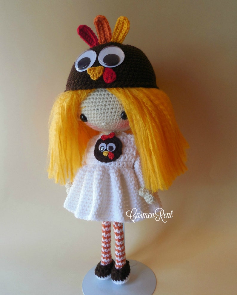 Amigurumi Doll Crochet Pattern Teresa