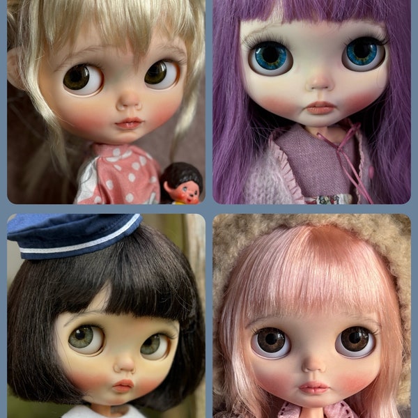 OOAK Custom Blythe Doll Commission Spot (1 beschikbaar per maand)