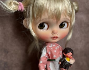 SOLDOUT OOAK Custom Blythe Doll RBL Takara Base on Obitsu 22 Body