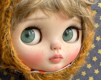 SOLD OUT Ooak Custom Blythe Doll Takara RBL Base on OB22 Body