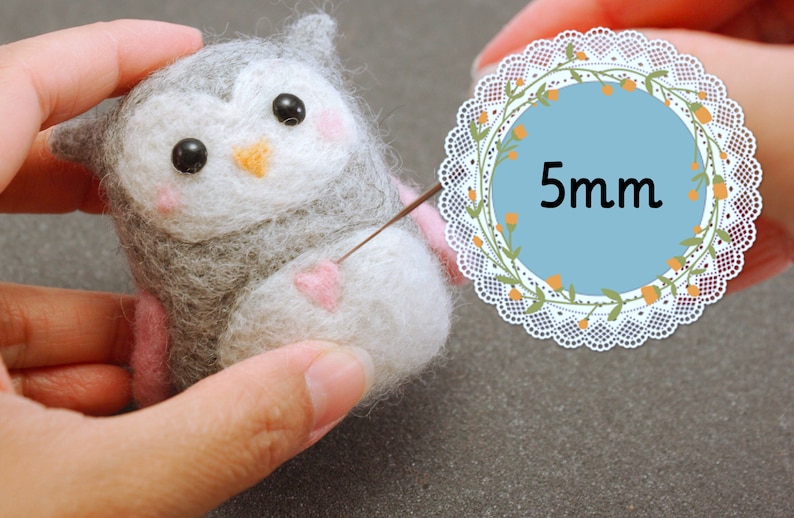 Eyes and Noses Mixed Size Assortment for Needle Felting Felt Etsy