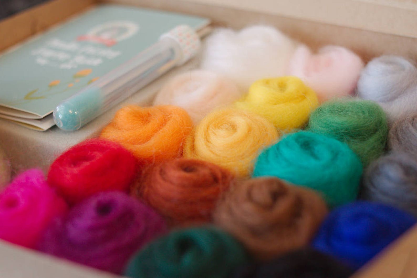 Complete Needle Felting Starter Kit Classic Tones Felting Etsy