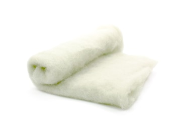 Core Wool Carded Wool Batt Batting for Needle Felting | Needle Felting Core Wool | Fast Felting, High Quality | Felted Soap DIY