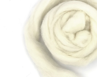 Core Wool, Carded Soft for Needle Felting 4oz | Needle Felting Core Wool | Fast Felting, High Quality | Felted Soap DIY Batt Batting