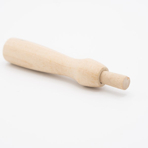 Felting Needle Wooden Handle | Needle holder for needle felting | Needle storage and transport | Comfortable hold natural wood