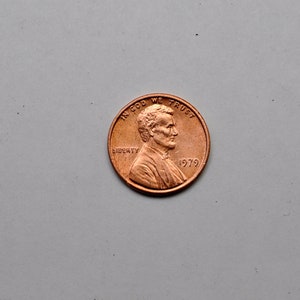 1979 Lincoln Penny No Mint Mark