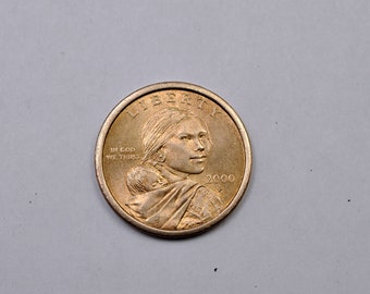 1 Dollar " Sacagawea Dollar " U.S. Coin year 2000