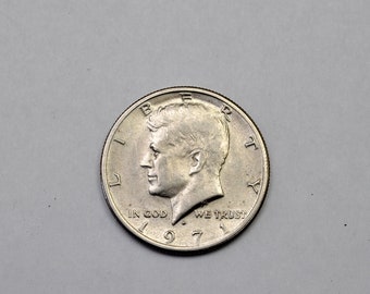 1971 Kennedy " Half Dollar " U.S. coin