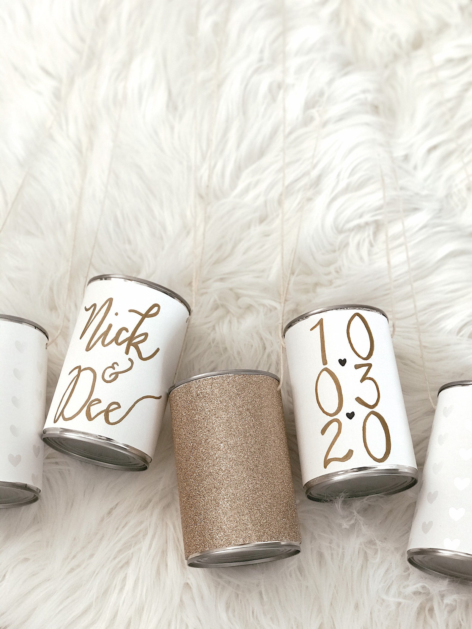 Personalized Wedding Car Tin Cans-just Married/make Some Noise/car Cans Personalized Wedding Car Tin Cans-just Married/make Some Noise/car Cans